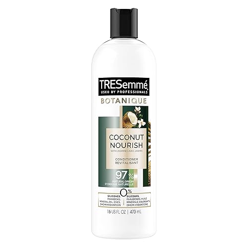 TRESemmé Botanique Conditioner for Dry Hair And Damaged Hair Botanique Coconut Nourish 92% Natural Derived Ingredients with Professional Performance