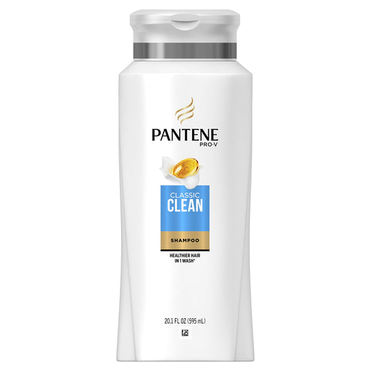 Pantene Pro-V Classic Clean Shampoo, 20.1 Fl Oz, 20.100000000000001 Fl Oz