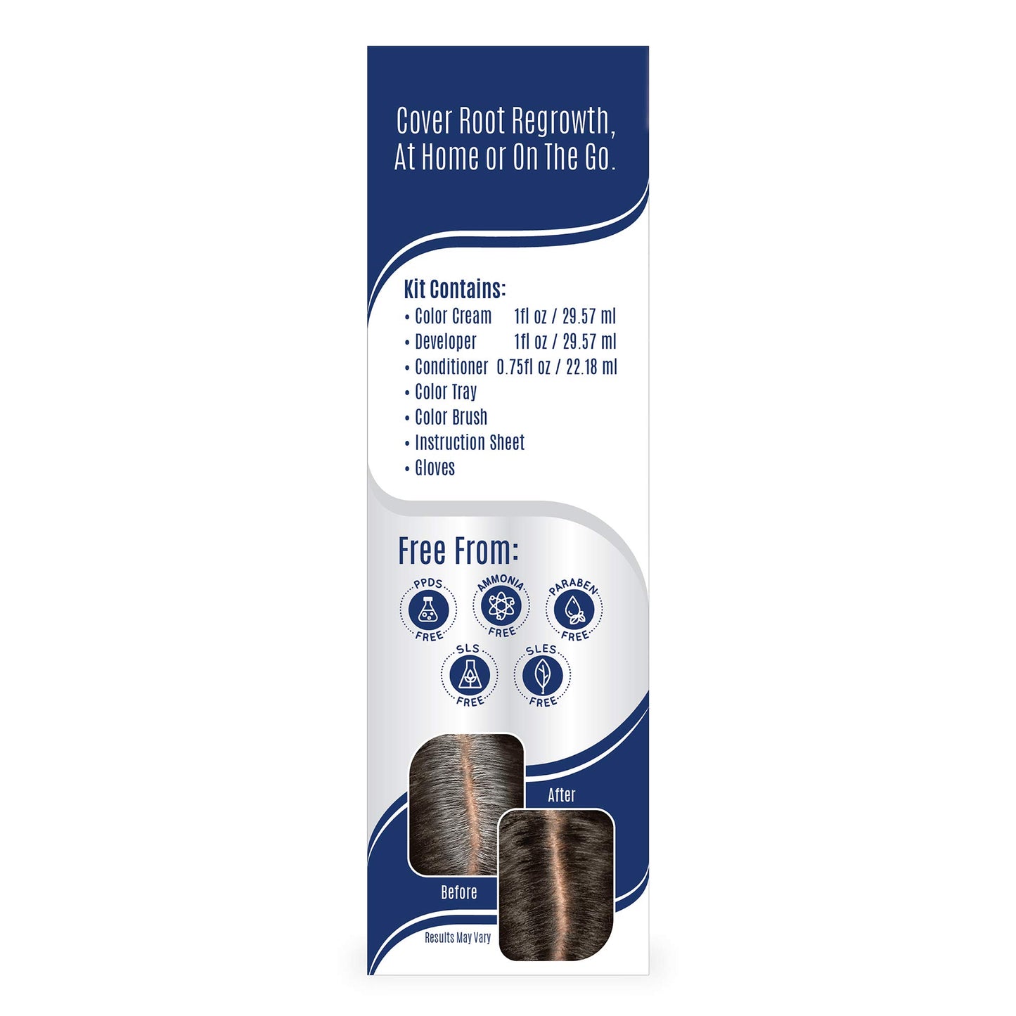 No Gray Permanent Root Touch up in Dark Brown (PPD and Ammonia Free)