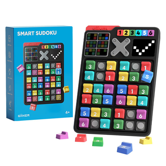 GiiKER Smart Sudoku Puzzle – 2500 Challenges Brain Teaser for Kids, Travel Game & Gift Toy for Boys, Girls & All Ages