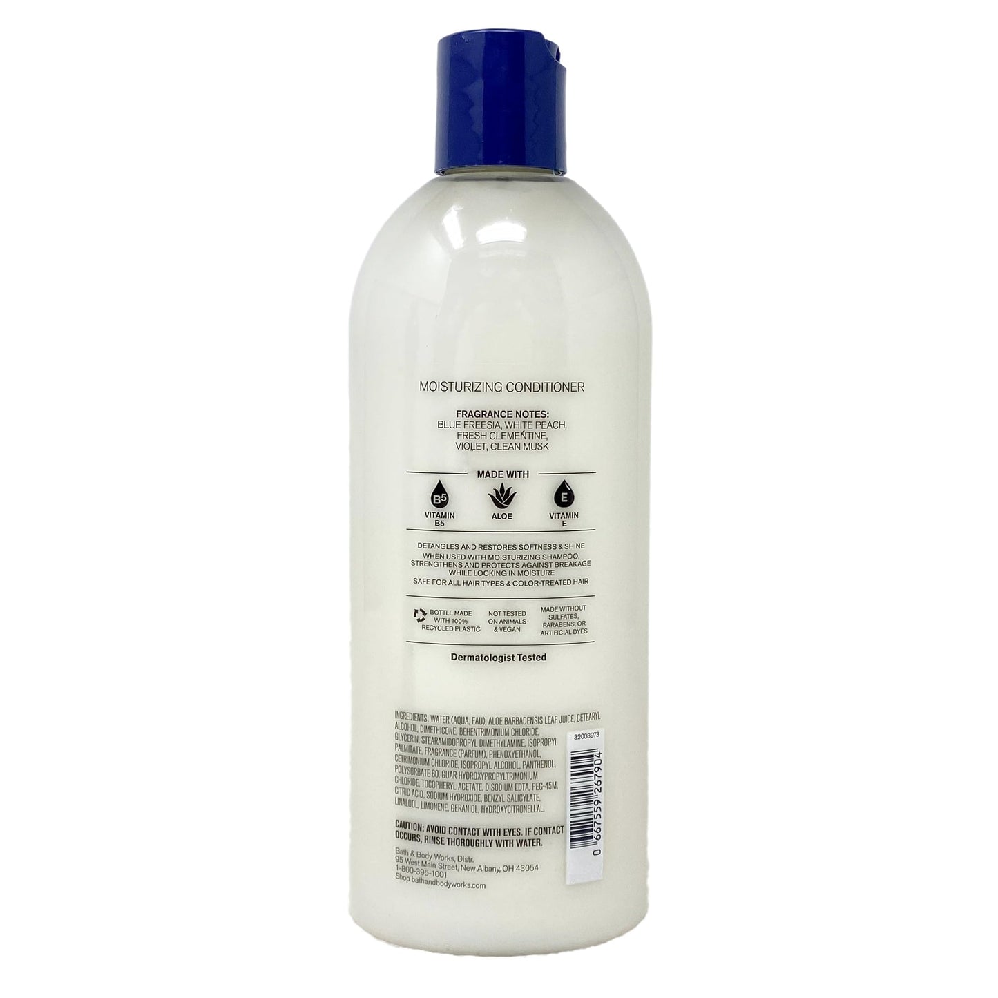 Bath & Body Works Gingham 2 Pack Moisturizing Conditioner Bundle with a Natural Oats Sample Soap