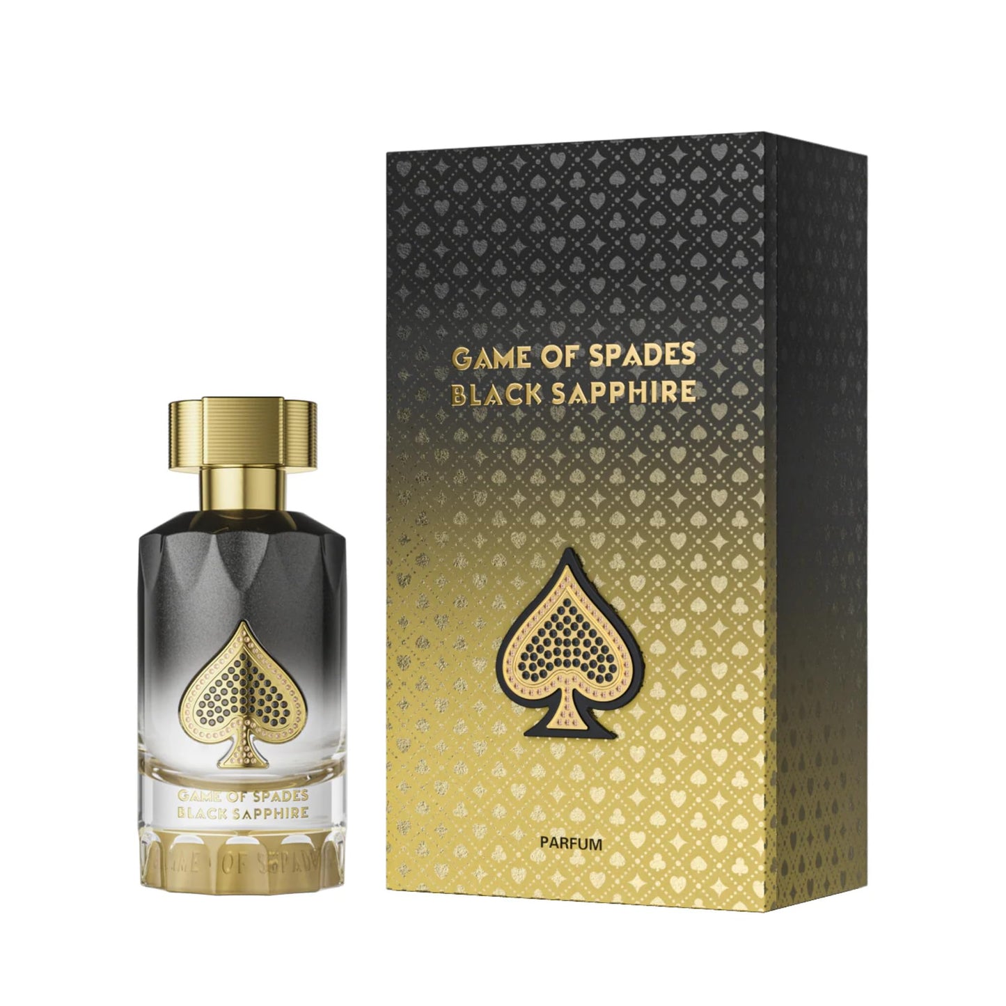 Jo Milano (LATEST RELEASE) Paris Game of Spades BLACK SAPPHIRE Parfum 3.0 fl oz 90ml spray for Unisex