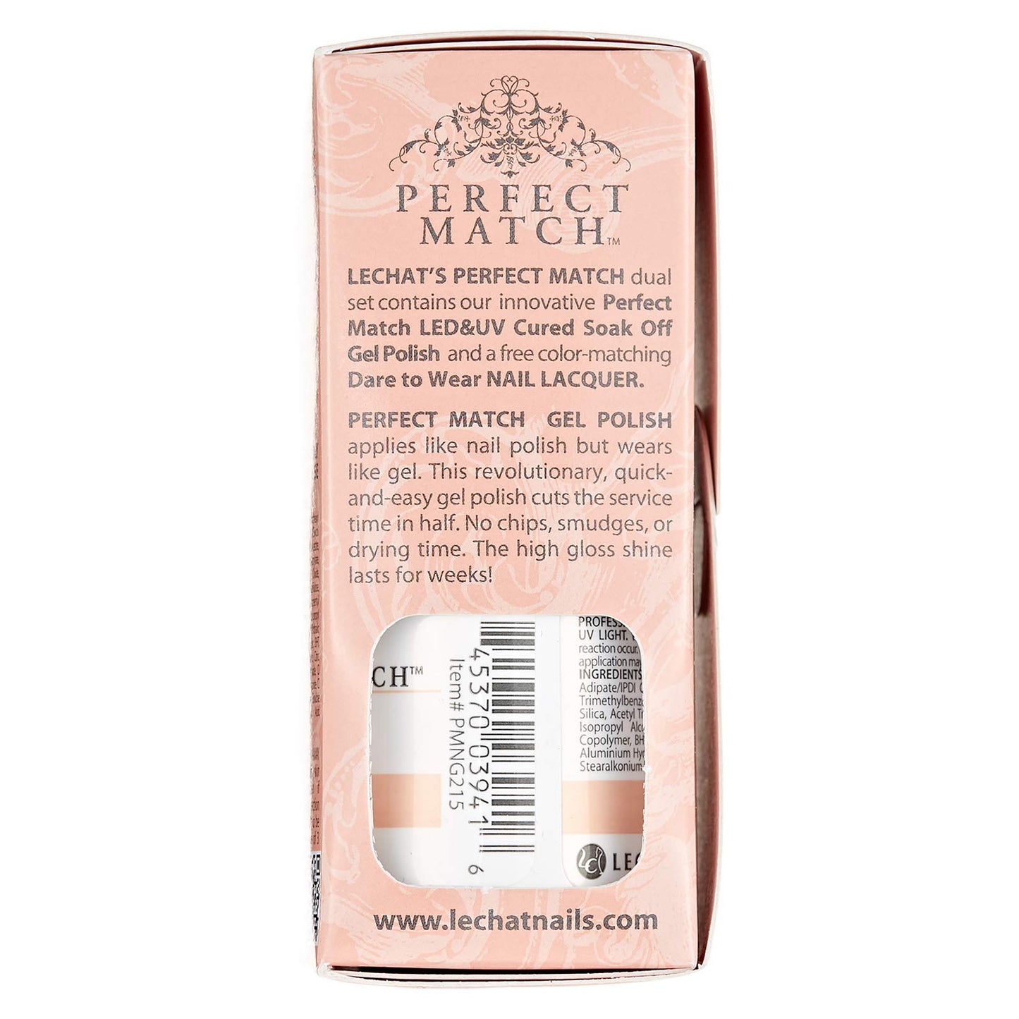 LECHAT Lechat Perfect Match Nail Polish, Honeybuns, 0.5 fluid_ounces Beauty & Personal Care LECHAT