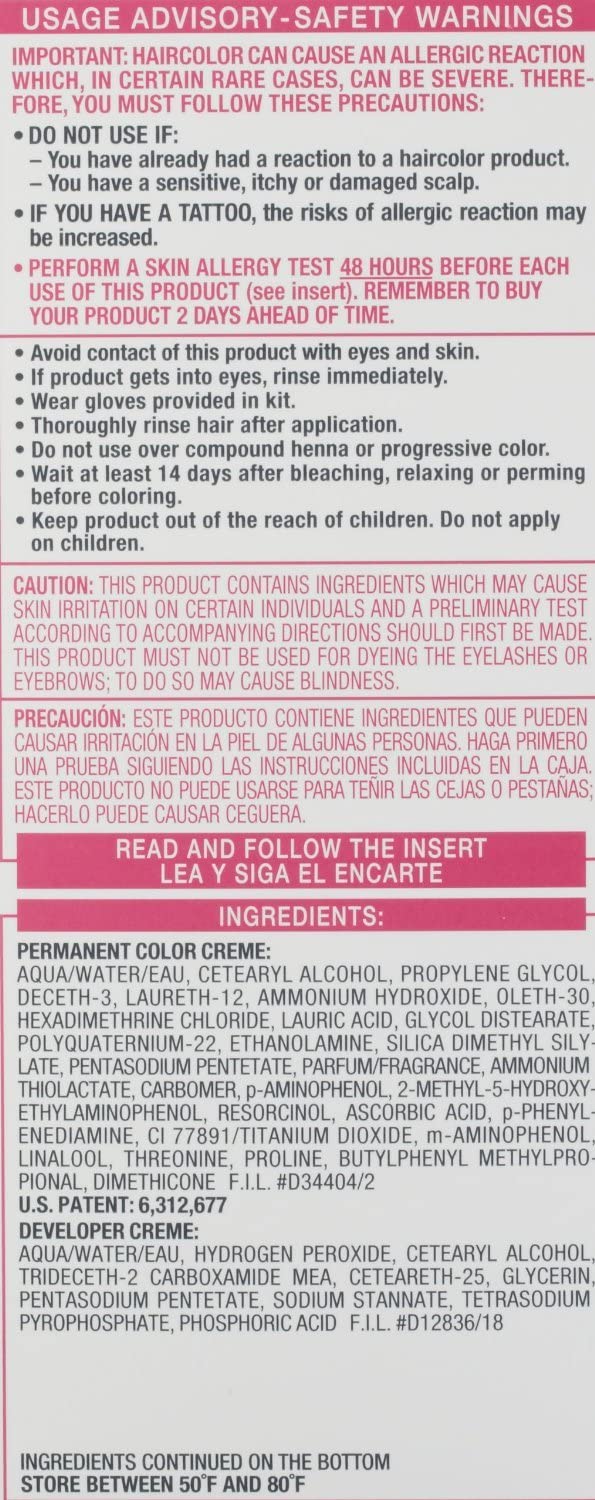 L'Oreal Paris Excellence Creme Triple Protection Hair Color, Light Auburn (Warmer) [6R] 1 ea (Pack of 3)