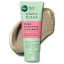 Rael Face Mask, Miracle Clear Clay Mask - Deep Pore Cleanser with Tea Tree & Gentle Exfoliation for Blackheads, Korean Skin Care (3.4 fl oz)