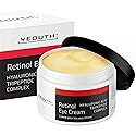YEOUTH Retinol Eye Cream Anti Aging, Firming Under Eye Cream for Puffiness and Bags Under Eyes for Wrinkles and Dark Circles with Hyaluronic Acid