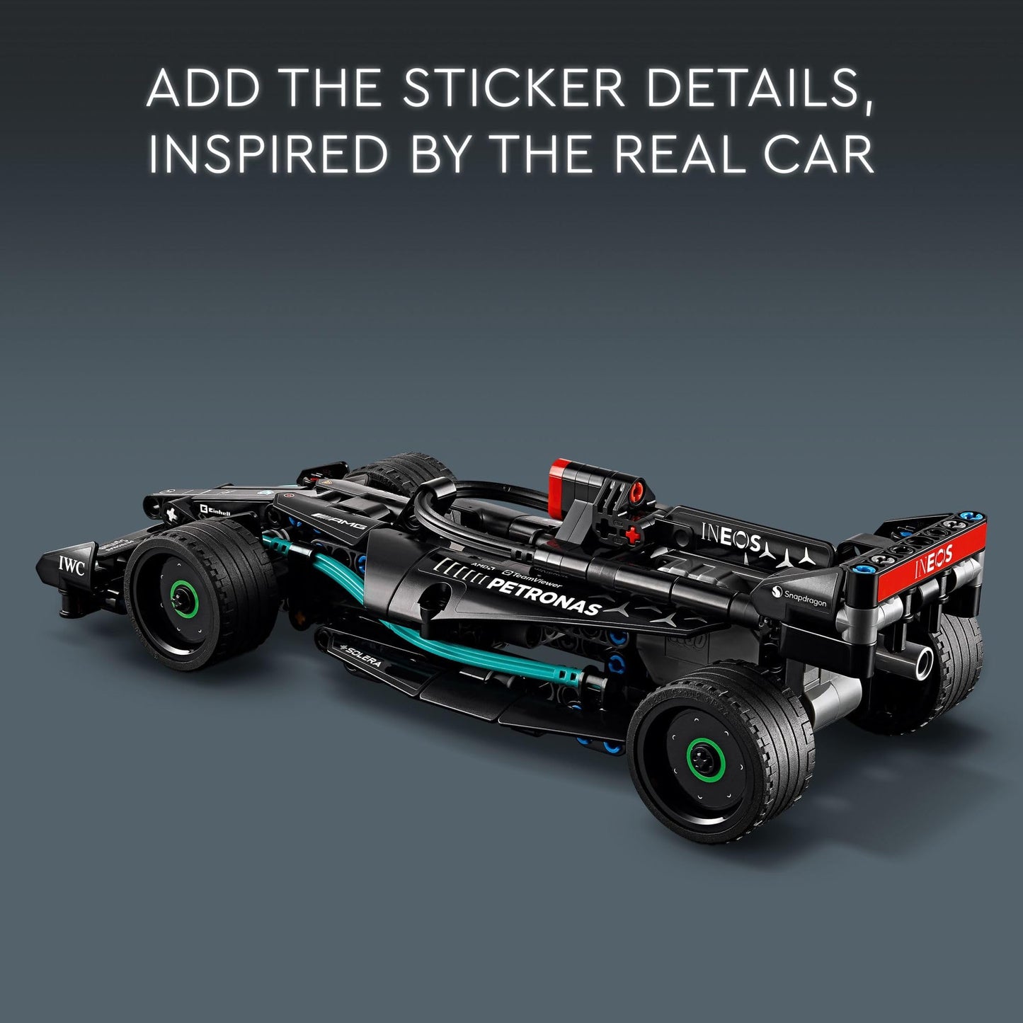 LEGO Technic Mercedes-AMG F1 W14 E Performance Pull-Back Car 42165, Race Car Building Toy for Kids Ages 7+, Gift for Boys & Girls