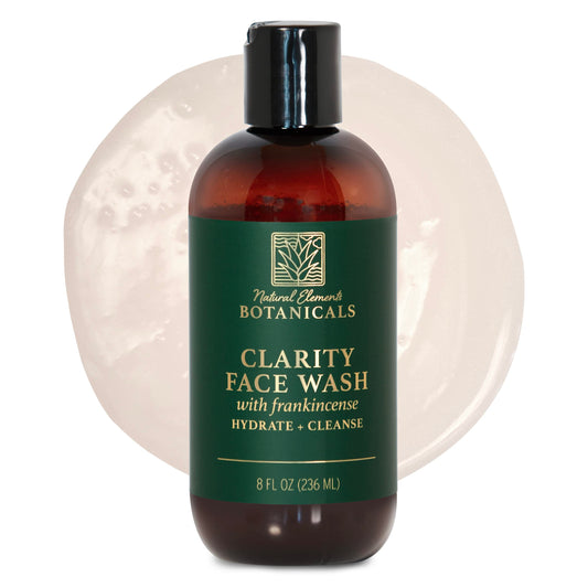 Natural Elements Botanicals Face & Body Wash with Frankincense, Aloe Vera & Salicylic Acid | Soothing, Calming, Anti-Aging, Daily Facial Cleanser |