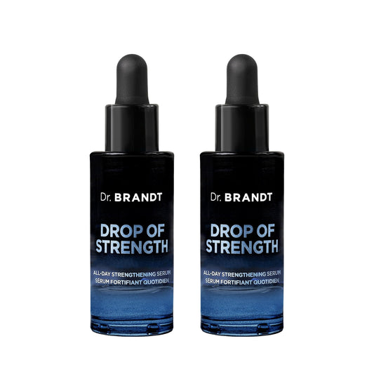 Dr. Brandt Drop of Strength All-Day Strengthening Serum - 0.5 fl oz, Pack of 2 - Enhances Skin Resilience & Provides Instant Hydration Beauty & Personal Care Dr. Brandt Skincare