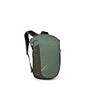 Osprey Transporter Zinch Water-Resistant Commuter Pack, Pine Leaf