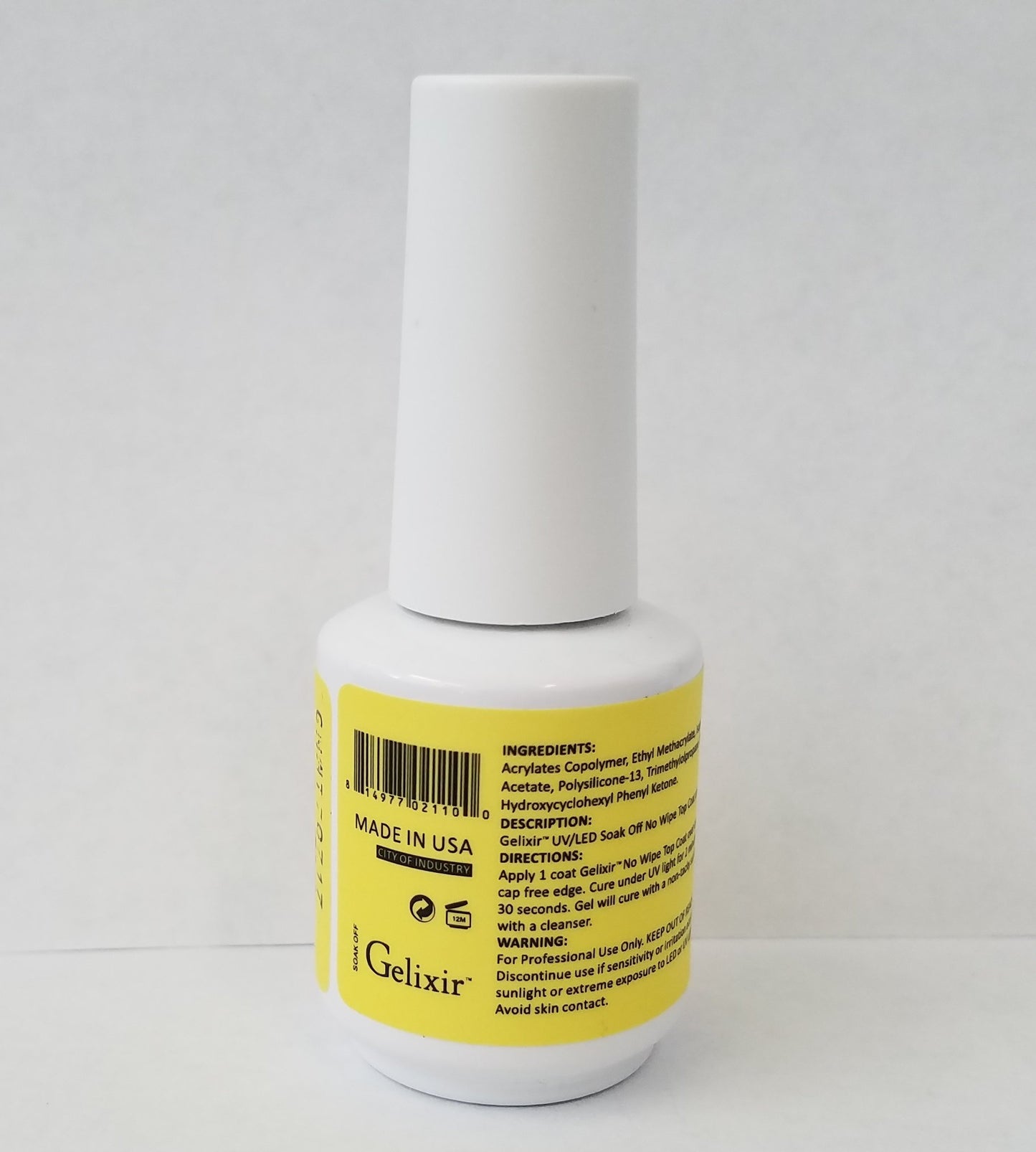 GELIXIR - No Wipe Top Coat Beauty & Personal Care Gelixir