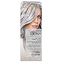 L'Oreal Paris Le Color Gloss One Step In-Shower Toning Hair Gloss, Neutralizes Brass, Conditions & Boosts Shine, Silver, 4 Ounce