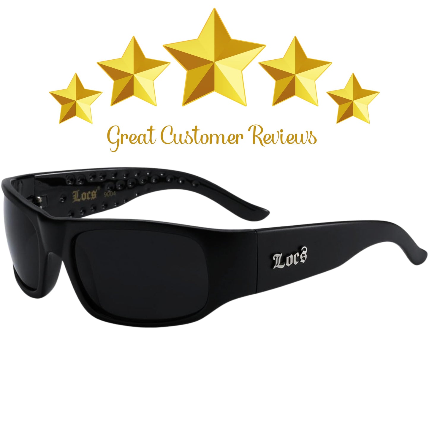 LOCS Dark Sunglasses 6018