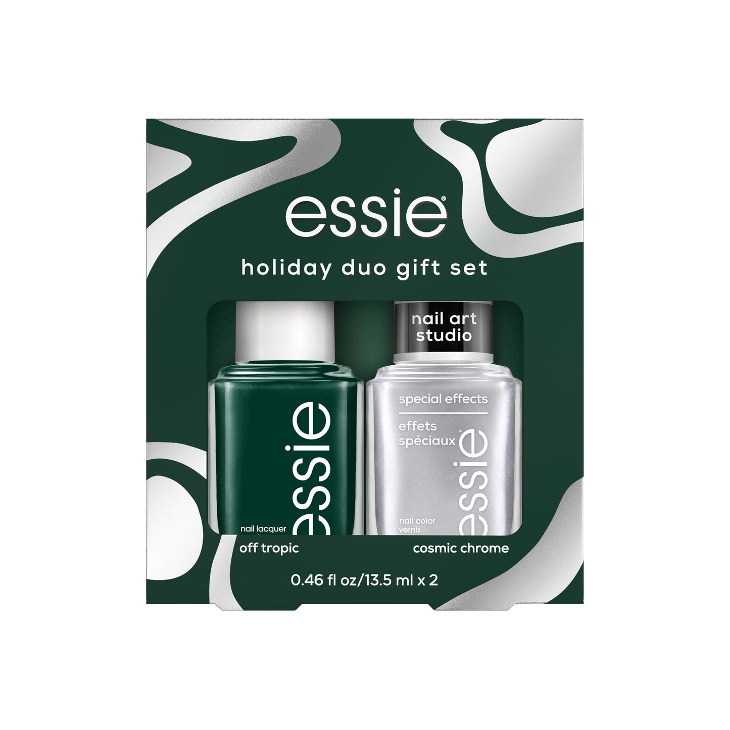 essie nail polish, vegan, holiday 2 piece nail polish gift set, 1 kit Beauty & Personal Care essie