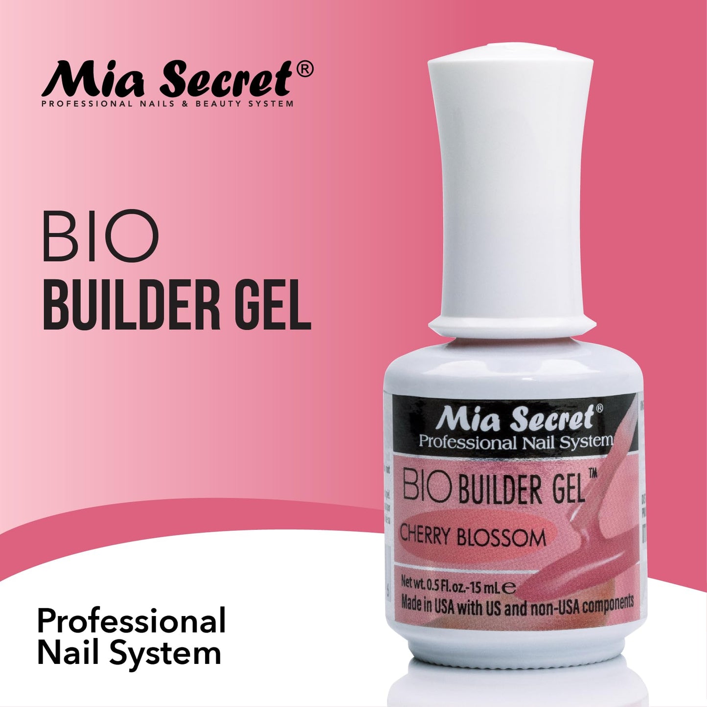 Cherry Blossom Builder Gel Mia Secret made in USA Beauty & Personal Care Mia Secret