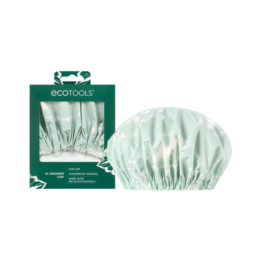 EcoTools XL Shower Cap, Large Hair Cap For Shower Or Bath, Protect Hair & Keep Dry, Reusable & Waterproof Material, Comfortable Fit For All Hair Types Beauty and Personal Care EcoTools