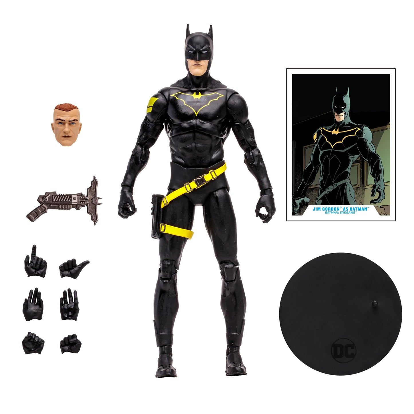McFarlane Figure 7" Jim Gordon as Batman (Batman: Endgame)