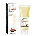 Turmeric Face Wash - Turmeric Facial-Cleanser with Aloe Vera, Vitamin E, and Natural Extracts - Lightweight Daily Gel Face Wash for All Skin Types