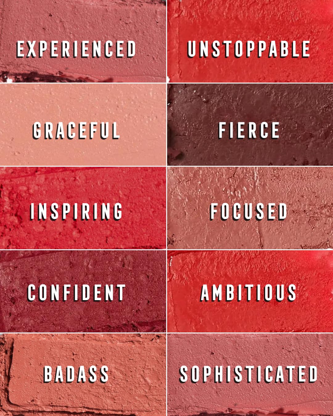 Bossy Cosmetics Matte, Long Lasting, Hydrating Vegan Lipstick with Vitamin E and Watermelon Seed Oil (Focused - Pink Mauve Color)