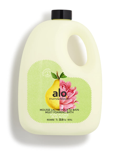 ALO FRUITS & PASSION Pear Peony Hand Soap Refill, 33.8 fl oz, Made in Canada Beauty & Personal Care ALO FRUITS & PASSION