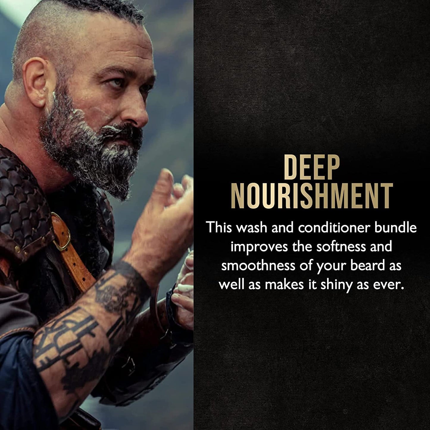 The Beard Struggle - Marksman's Beard Conditioner - Aesir's Triumph, Platinum Collection - Nourish, Softens, & Strengthens Beard - Radiance Beard Beauty and Personal Care The Beard Struggle
