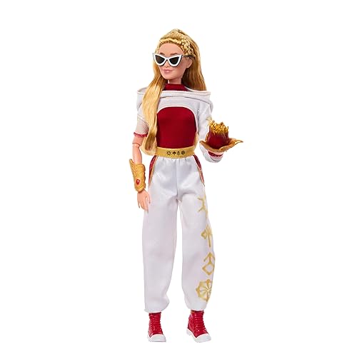 Mattel Disney Zombies 4: Dawn of The Vampires Nova Bright Fashion Doll with Removable Outfit & 5 Accessories, Inspired by The Movie