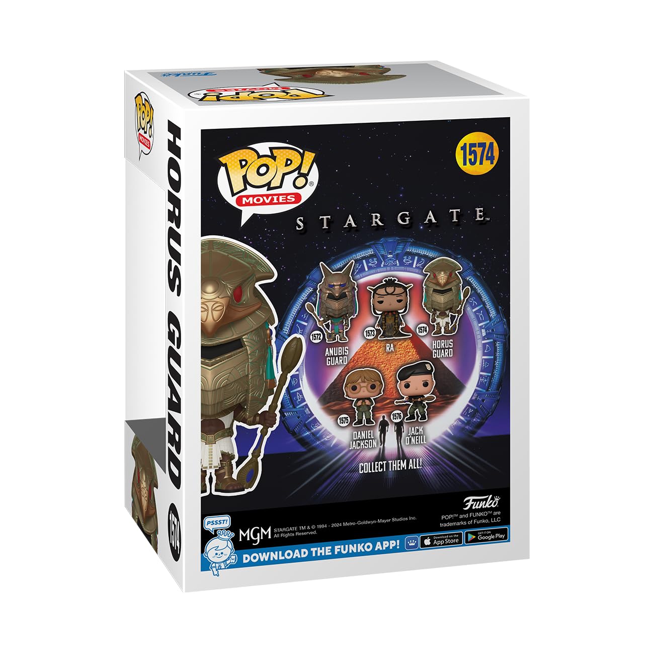 Funko POP! Movies: Stargate - Horus Soldier Guard - (Metallic) - Collectable Vinyl Figure - Gift Idea - Official Merchandise - for Kids & Adults…