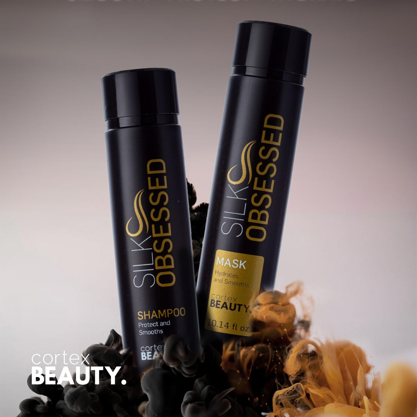 Silk Obsessed | Ultra Hydrating Shampoo & Mask Bundle | 10.14oz
