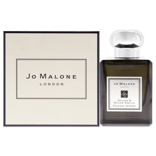 Jo Malone Vetiver & Golden Vanilla Cologne Intense Eau de Cologen Spray for Unisex, 1.7 Ounce