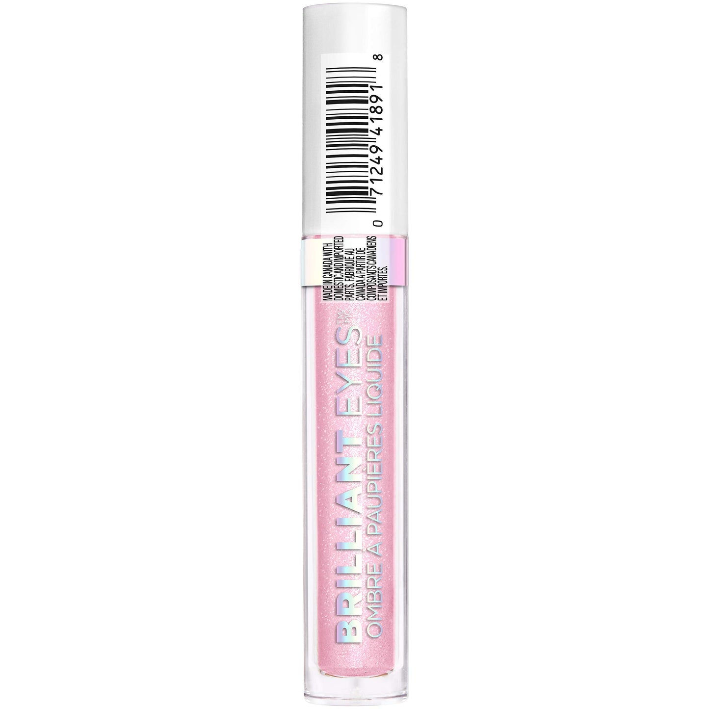 L'Oreal Paris Brilliant Eyes Shimmer Liquid Eye Shadow, Longwearing Lasting Shimmer, Crease Resistant, Flake-Proof, Precision Applicator, Quick Dry