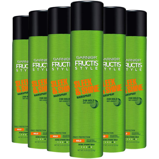 Garnier Fructis Style Sleek & Shine Hairspray All Hair Types, 8.25 Ounce (6-Pack) Beauty & Personal Care Garnier
