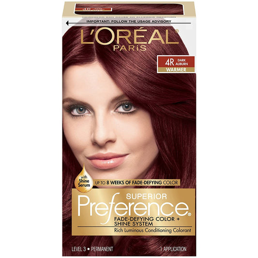 L’Oreal ParisSuperior Preference - 4R Dark Auburn (Warmer) 1 Each (Pack of 2)
