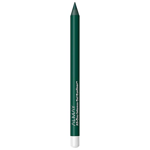 Almay Gel Eyeliner, Waterproof, Fade-Proof Eye Makeup, Easy-to-Sharpen Liner Pencil (Packaging May Vary), 150 Evergreen, 0.045 oz