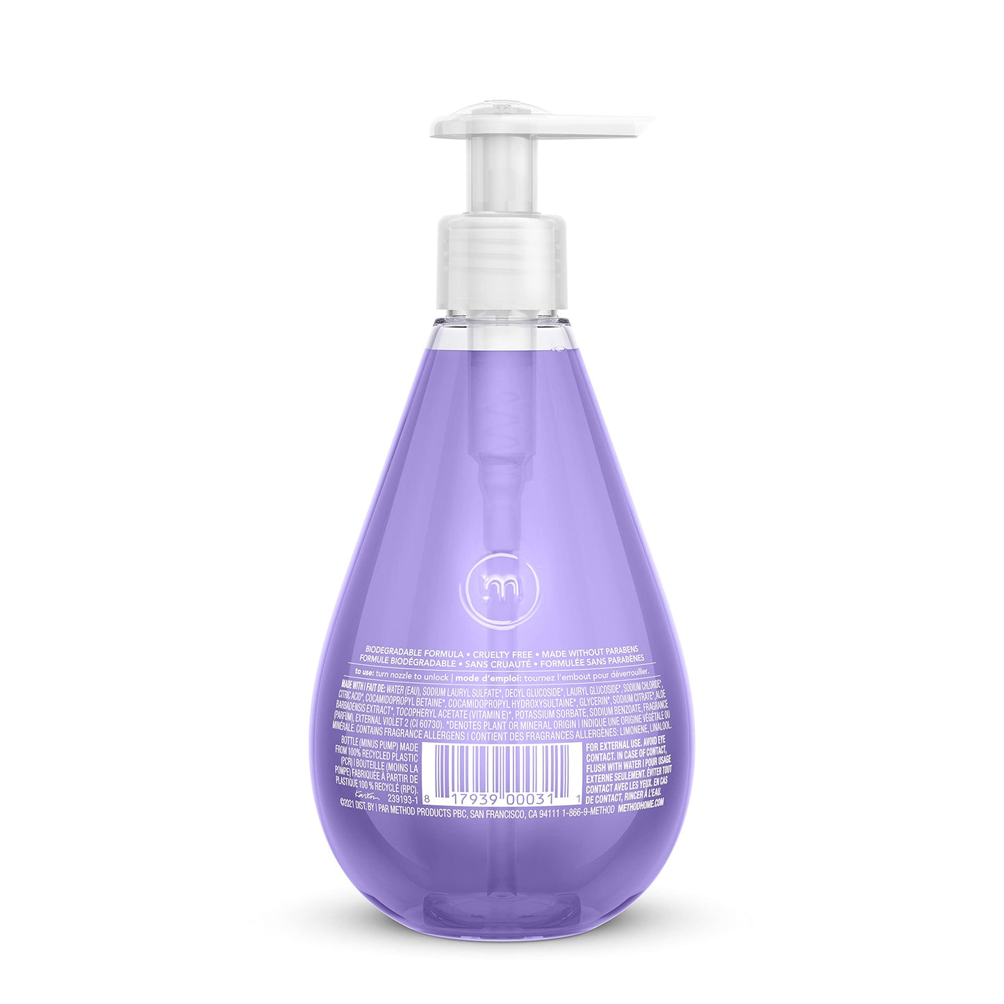 Method Gel Hand Wash, French Lavender, 12 oz, 1 pack, Packaging May Vary Beauty & Personal Care Method
