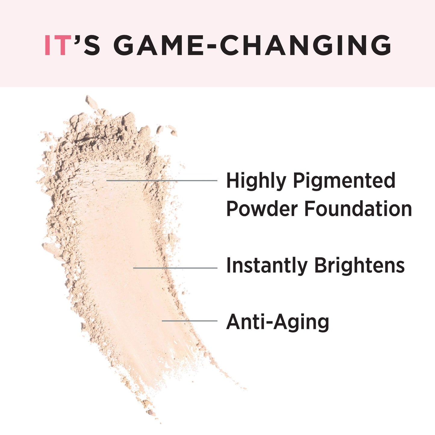 IT Cosmetics Celebration Foundation Illumination, Fair (W) - Full-Coverage, Anti-Aging Powder Foundation - Blurs Pores, Wrinkles & Imperfections - 0.3