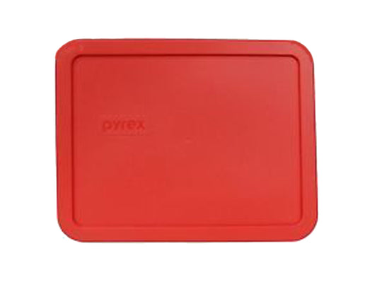 Pyrex 7211-PC 6-Cup Red Food Storage Replacement Lid - Made in USA