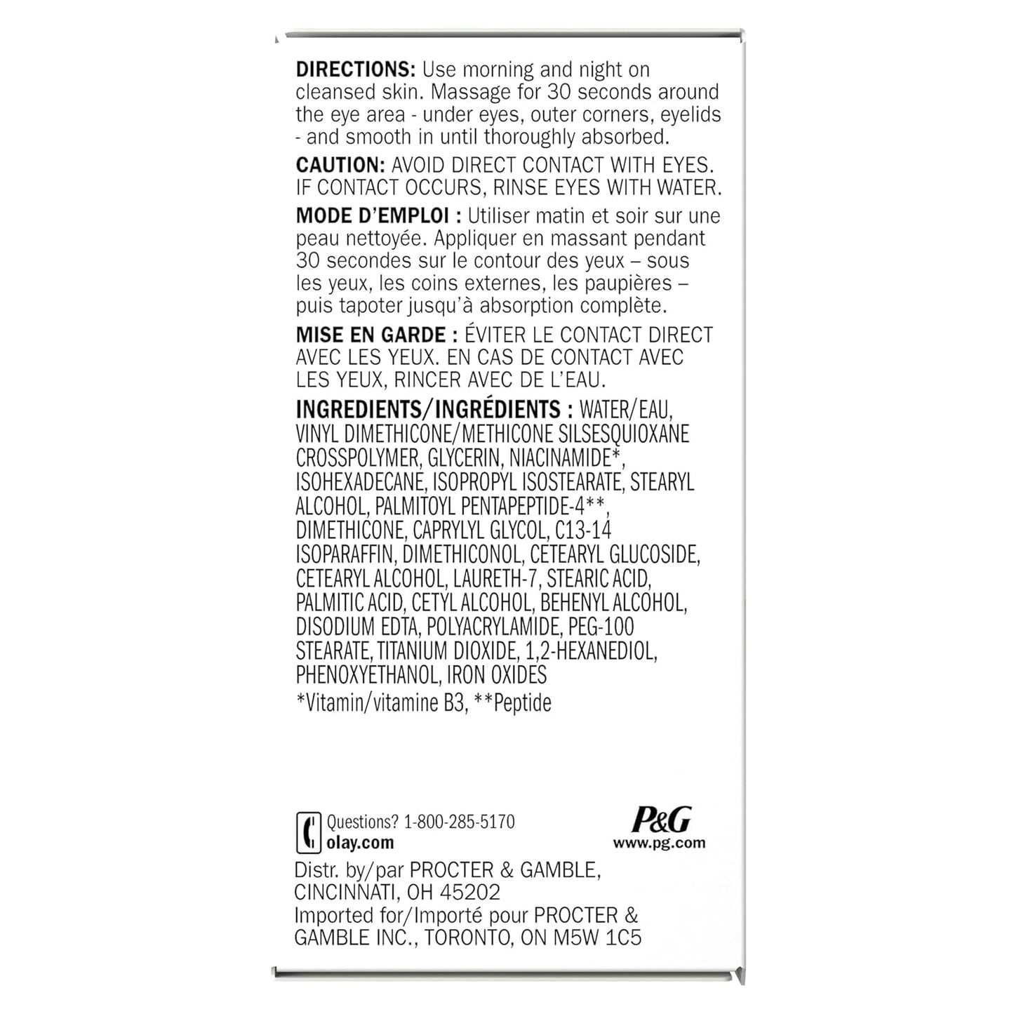 Olay Eyes Ultimate Cream 0.4 Ounce (13ml) (2 Pack)