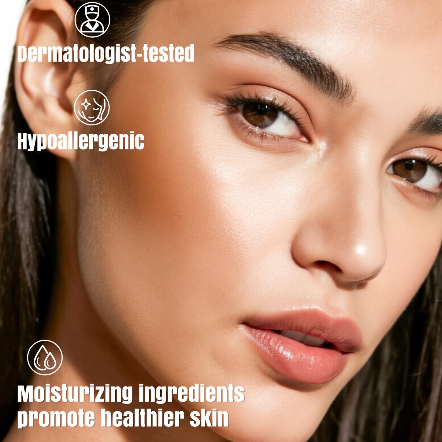 HECI BEAUTY Cream Bronzer with Brush, Creamy & Highly Pigmented Formula, Blendable Cream Contour Makeup with a Natural, Matte Finish - Buildable