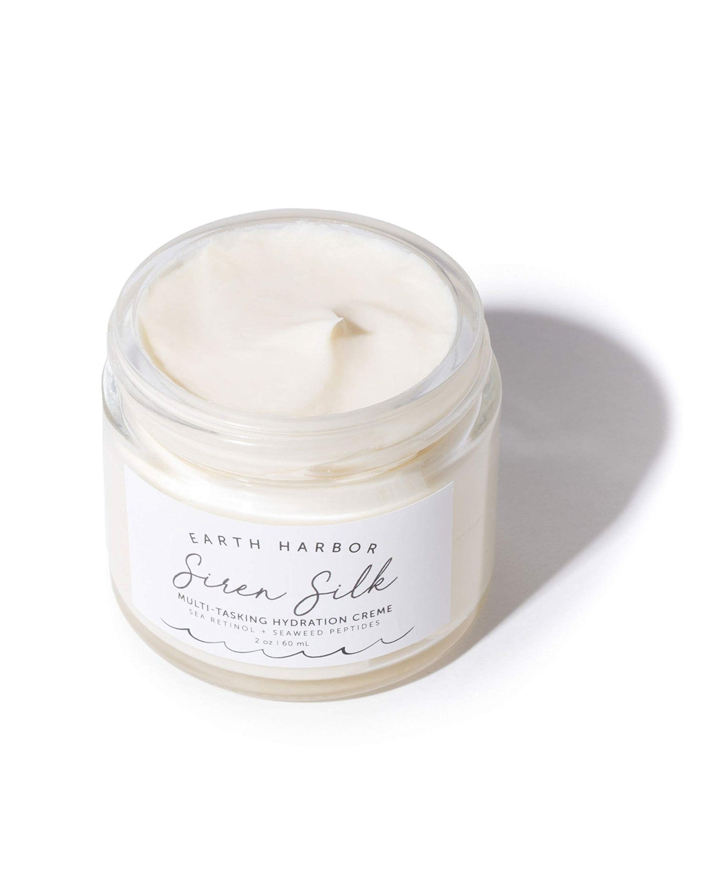 Earth Harbor SIREN SILK Multi-Tasking Hydration Creme Packed with 20 Botanical Actives, Vegan & Cruelty-Free Night Cream with Sea Retinol Alternative