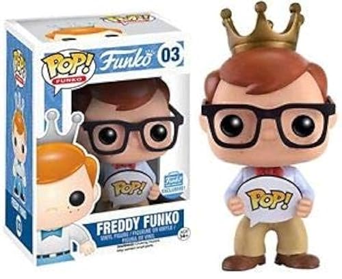 Funko Pop! Vinyl Nerd Freddy 03 (Funko Shop Exclusive, Limited Edition, Red, Multicolored)