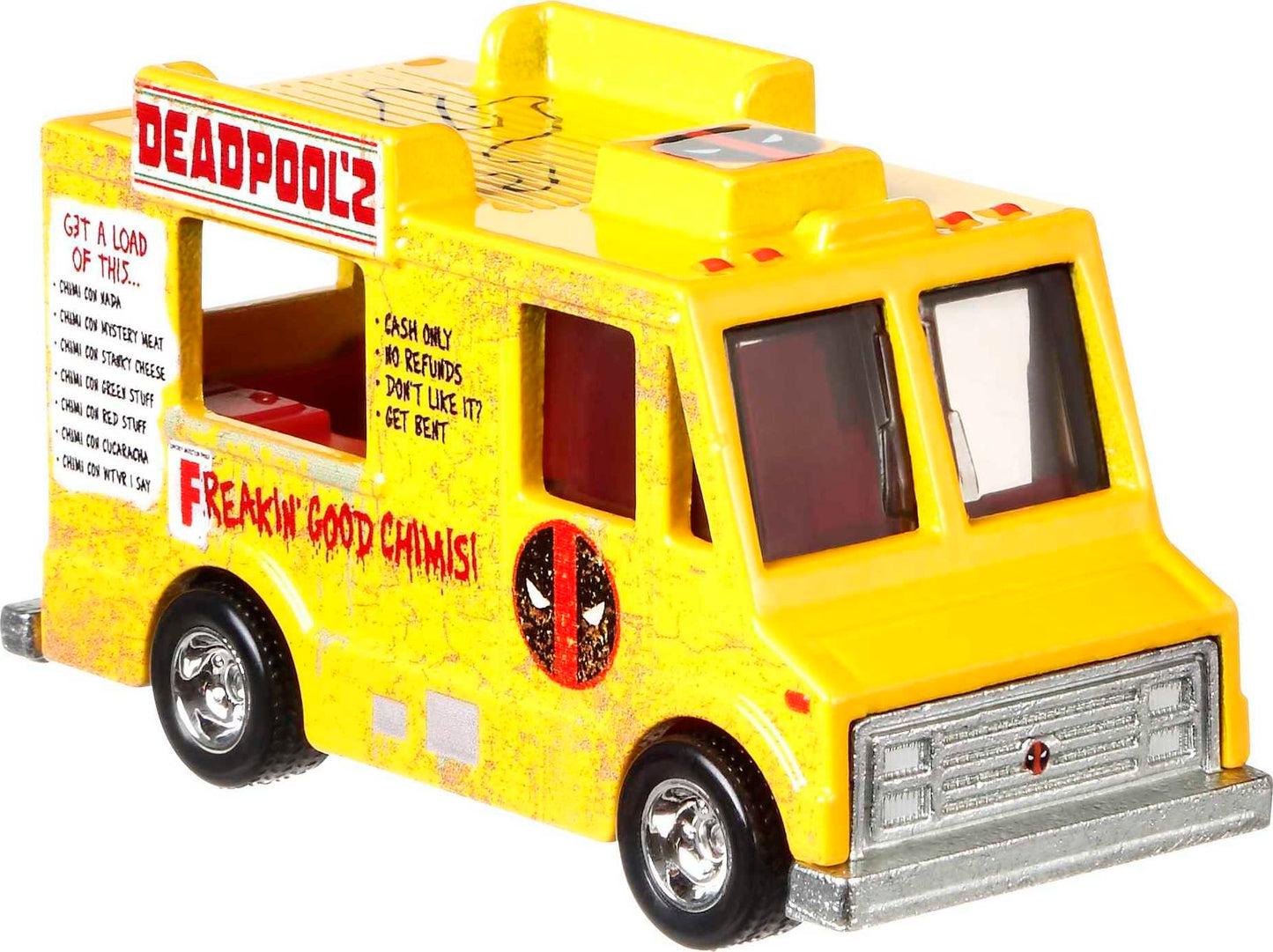 Hot Wheels Marvel Premium 4-Pack of 4 Toy Cars, Trucks & Vans Inspired by Popular Comic Book Characters in 1:64 Scale