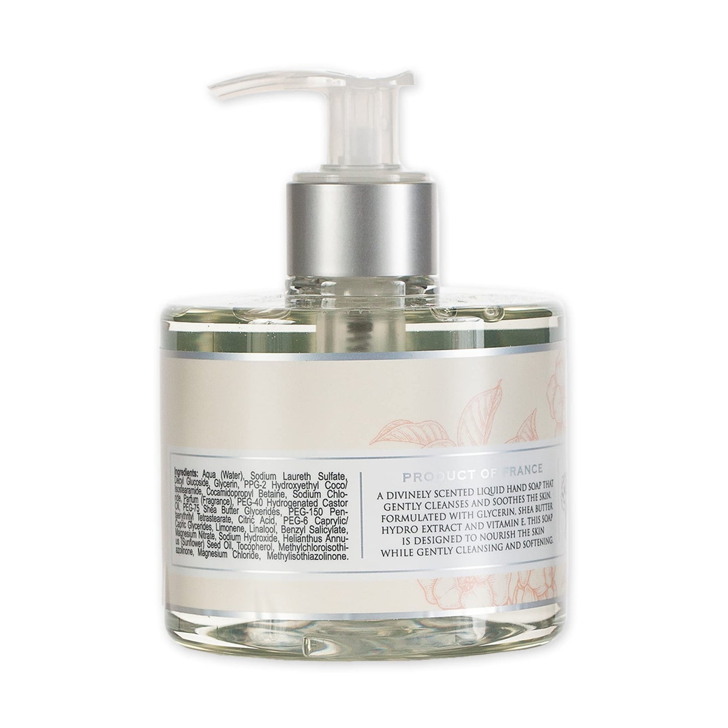 Pre de Provence Collection Liquid Hand Soap, Sooths & Softens while Cleansing, Enriched with Shea Butter, Vitamin E & Glycerin, Soft & Soothing, 11 fl