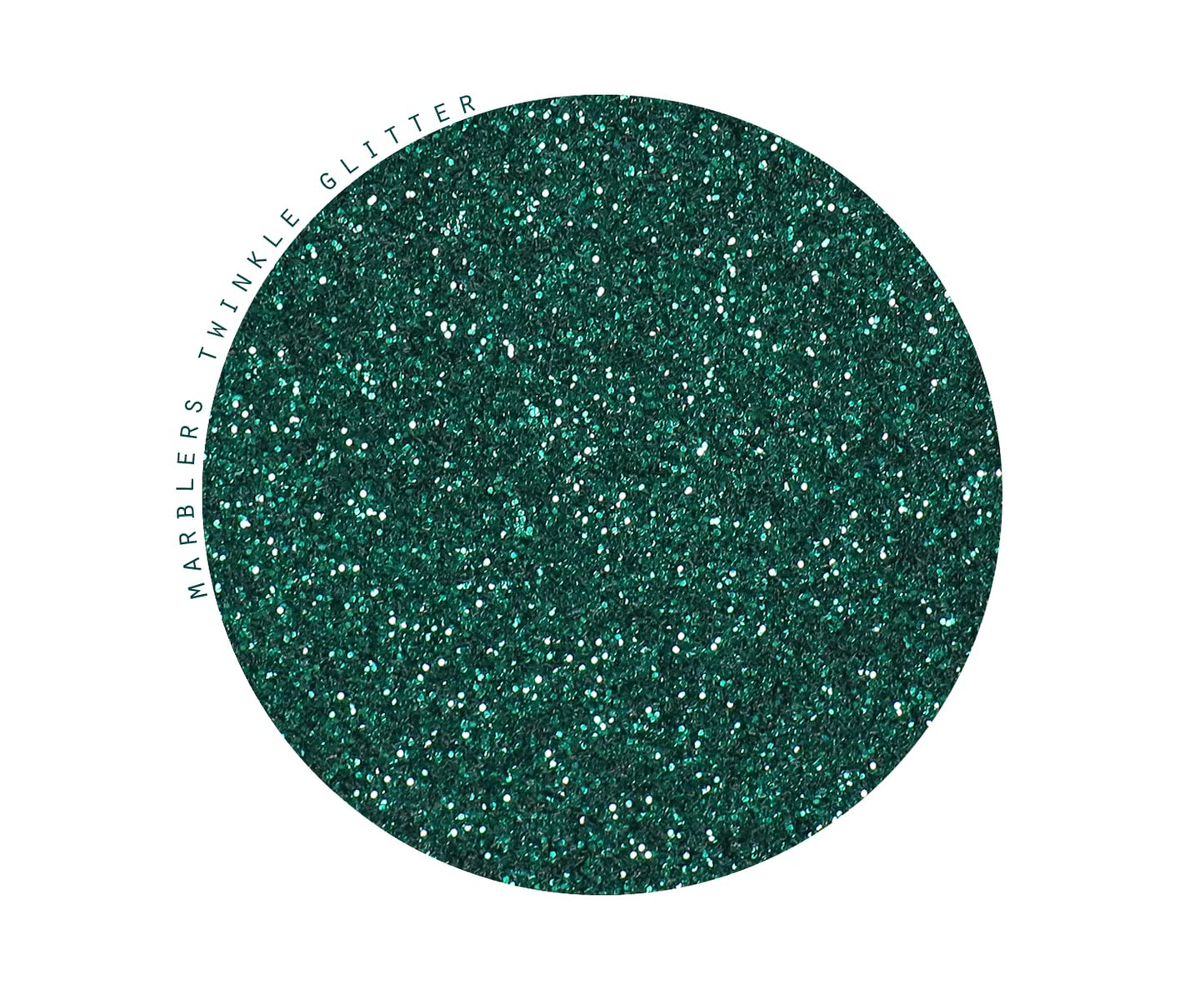 MARBLERS Twinkle Face & Body Glitter [Green Garnet] 0.18oz (5g) | Fine | Non-Toxic | Vegan | Cruelty-Free | Festival, Rave & Party Makeup | Eye, Hair