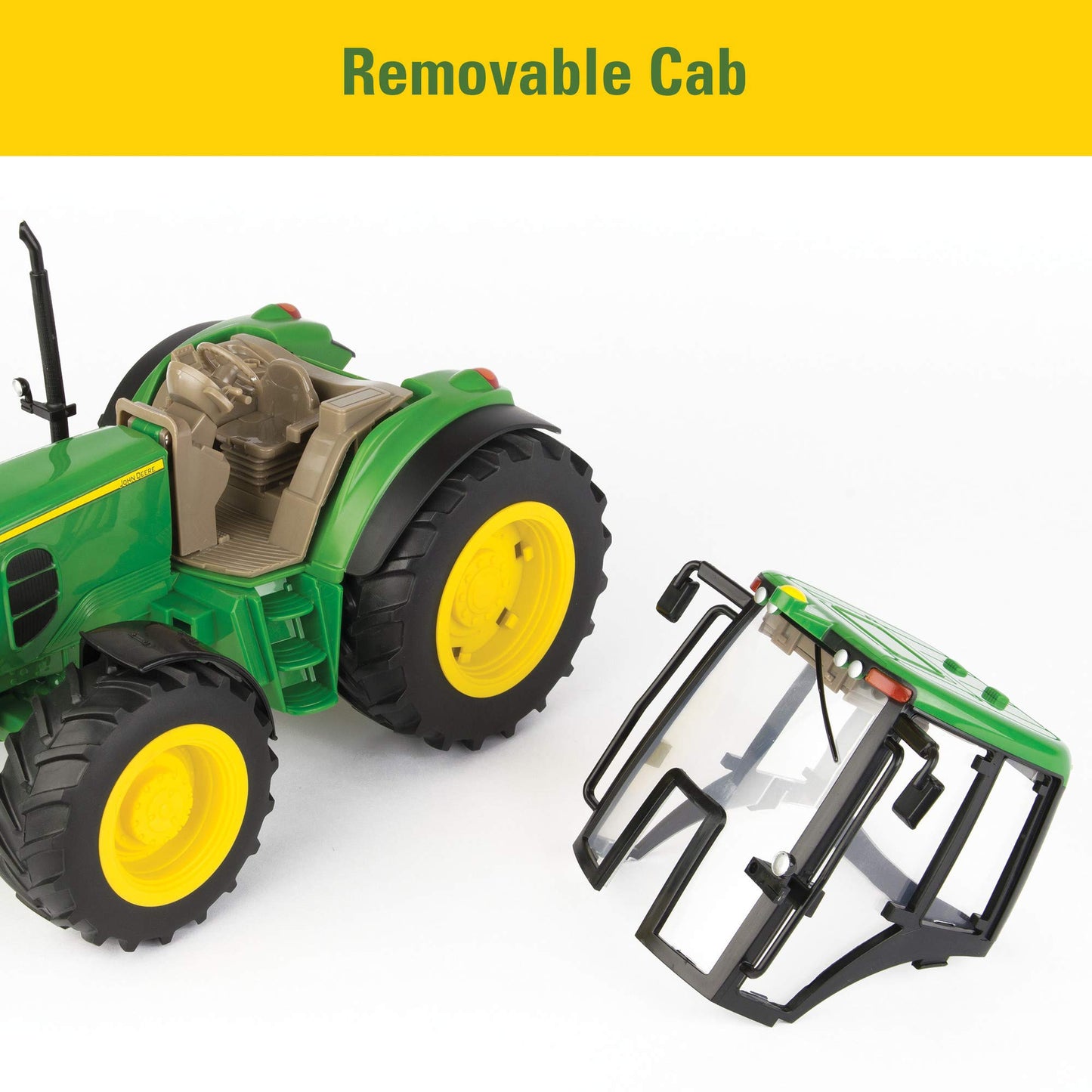 Tomy John Deere Big Farm Tractor with Wagon