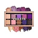 Profusion Cosmetics Violets 10 Shade Eyeshadow Palette - Highly Pigmented, Multi-Finish Formula, Blendable and Long-Wearing Shadows for Stunning Eye…