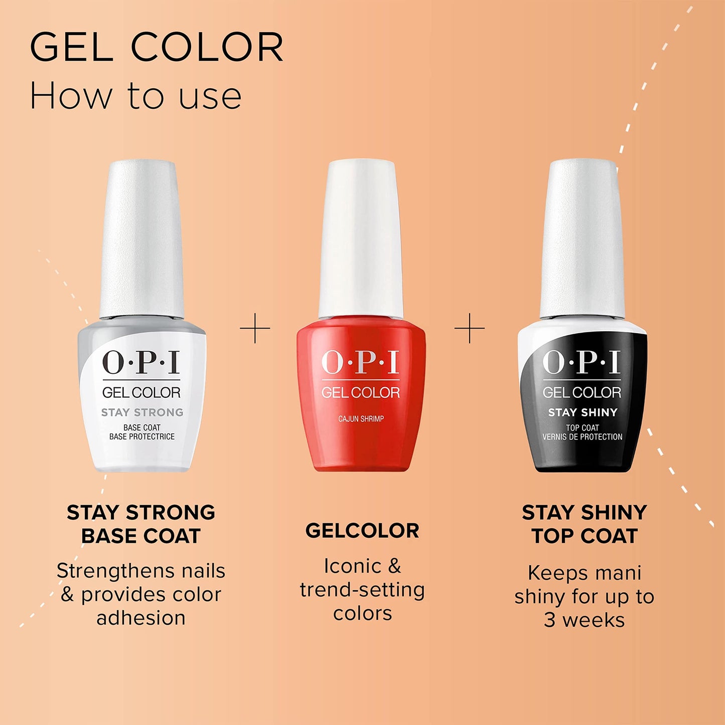 OPI GelColor, Tickle My France-y, Nude Gel Nail Polish, 0.5 fl oz