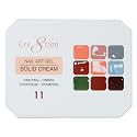 Cre8tion Nail Art Gel Solid Cream Palette for Nail Painting, Ombre, Stamping and Coverage, HEMA Free, TPO Free, 9 Colors (11) Beauty & Personal Care Cre8tion