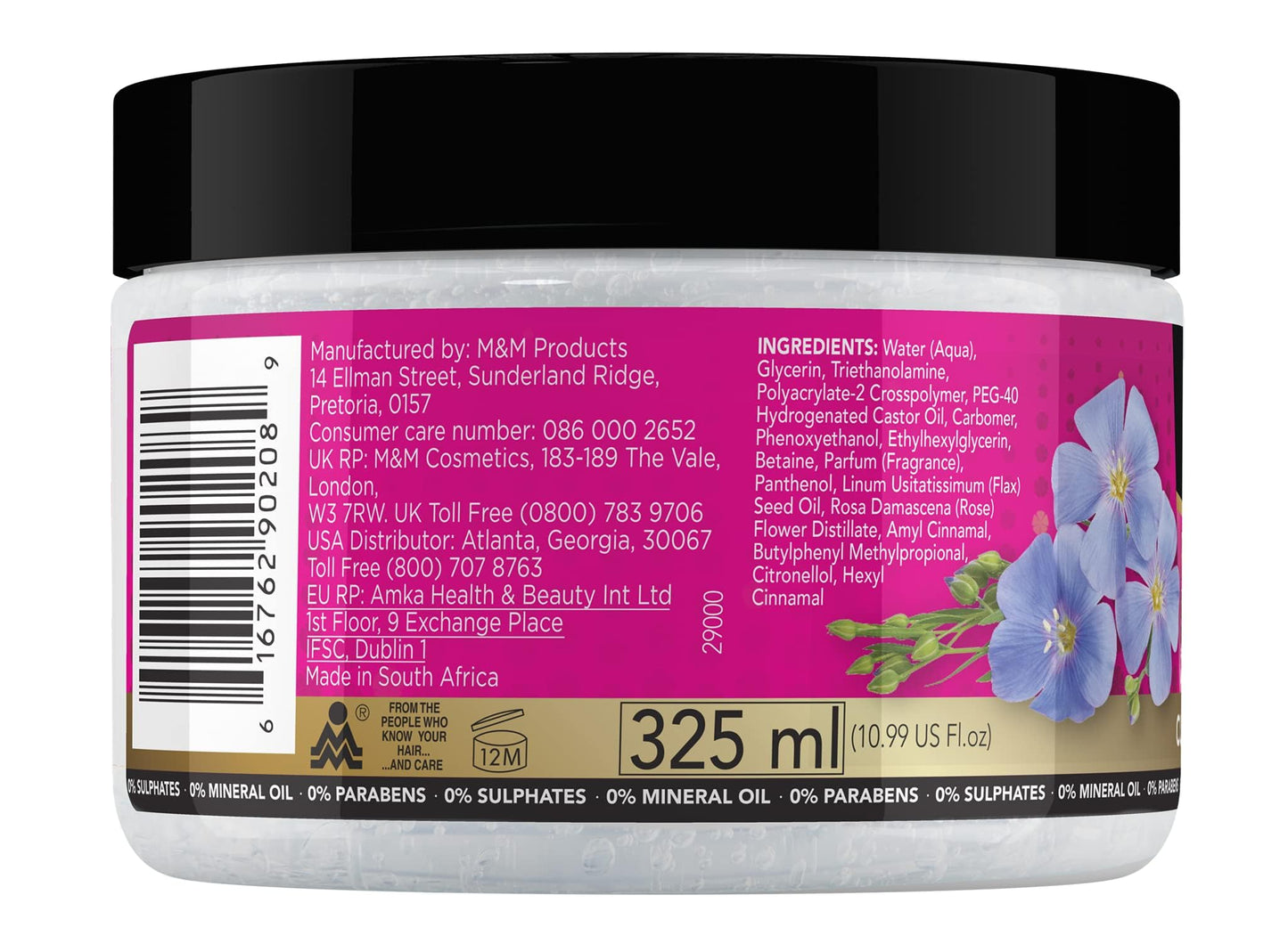 Sofn'Free Curl Elongating Gel with Flaxseed Oil & Rosewater - Curl Elongator for Natural Coils and Waves - Moisturizing Hair and Scalp Treatment, 11