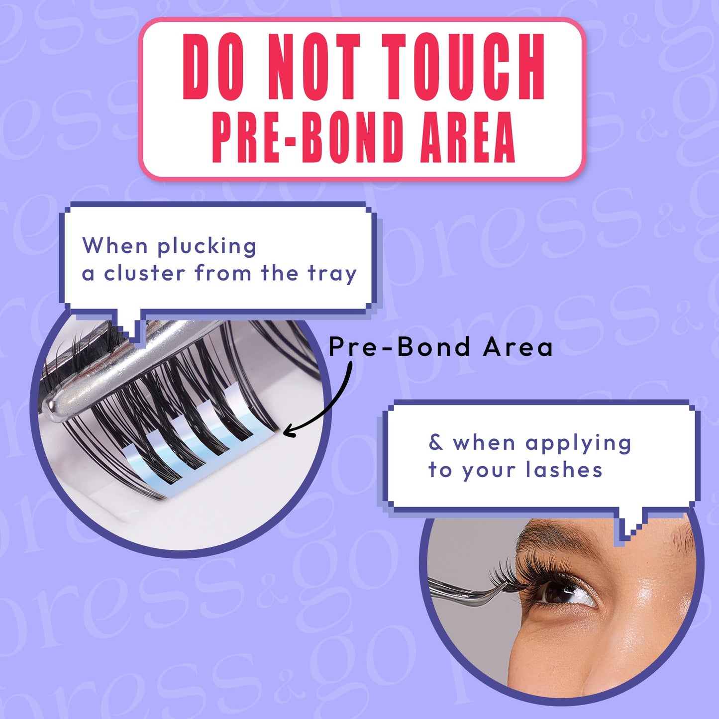 i-ENVY Press&Go Self-Adhesive Eyelashes, No Glue Needed False Eyelash Clusters, Easy Application 1 Step Press-On Lashes, No Damage or Residue (Every…