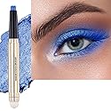 Daeuwiutr Light Blue Eyeshadow Stick For Blue Eyes Cream Shimmer Smooth Palette Dark Light Bright Navy Single Thriving Eye Shadow Pencil Waterproof